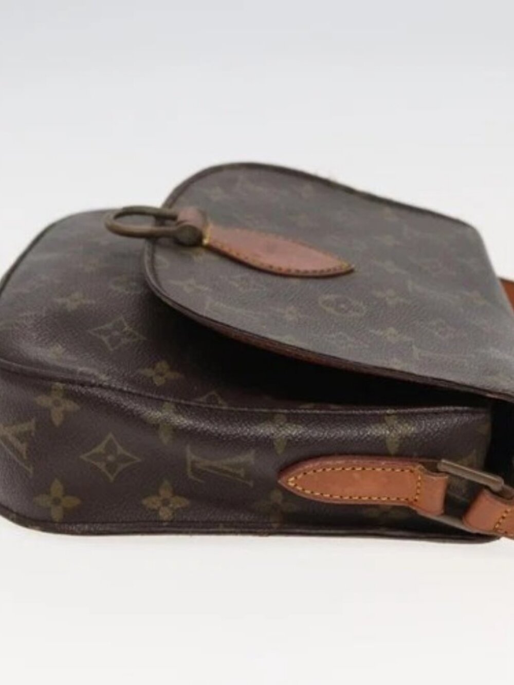 LOUIS VUITTON Monogram Saint Cloud GM Shoulder Bag M51242 LV Auth 82497 - Picture 4 of 16